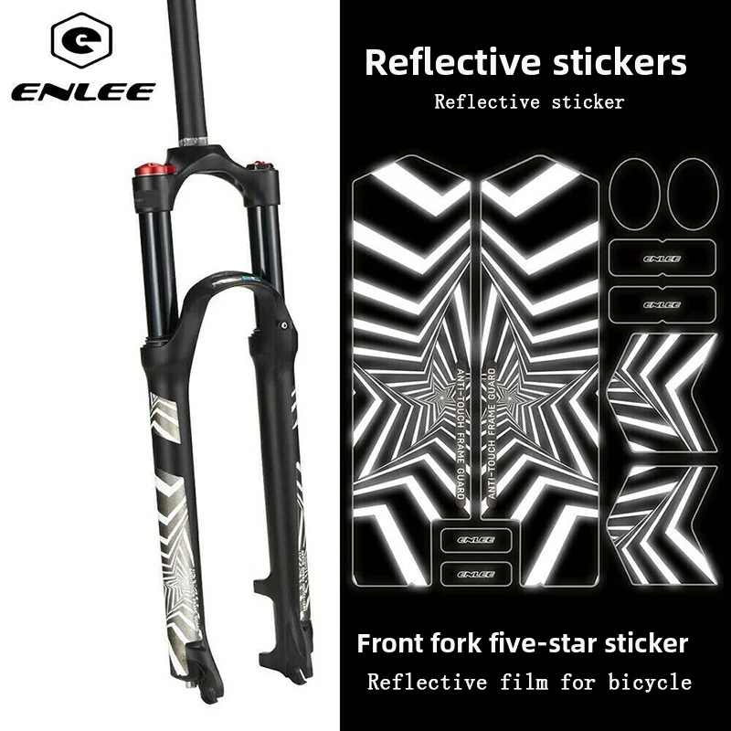 

Reflective sticker, mountain bike bike protection fork sticker, waterproof film, reflective safety film