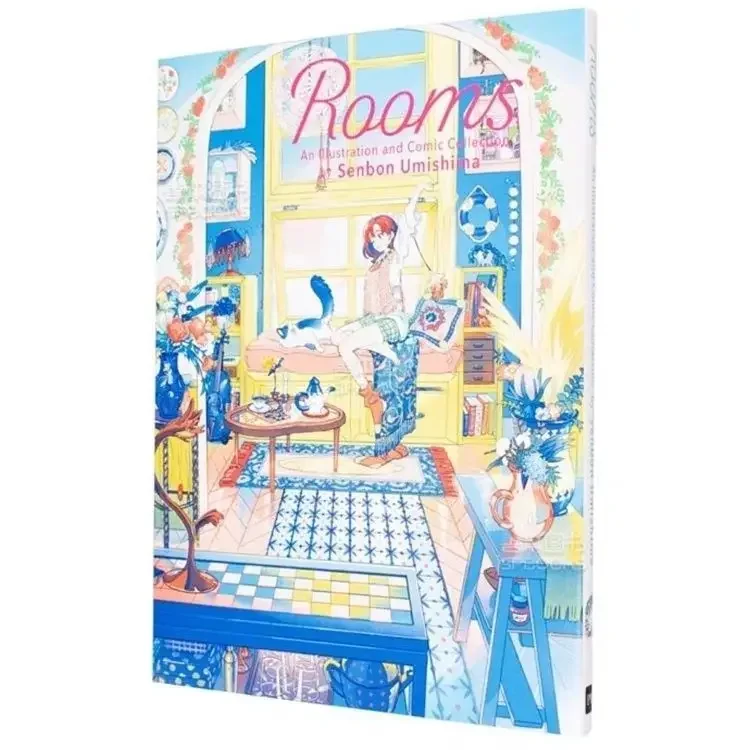 

Island thousand book illustration + comic collection colorful room and girl's story