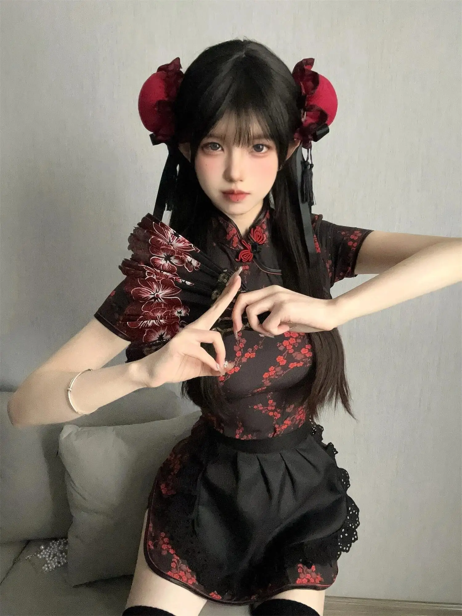 

Китайский Dr loween Cisas Косплей orm Soft Girl Maid orm ort Sve Повседневная одежда Другой материал