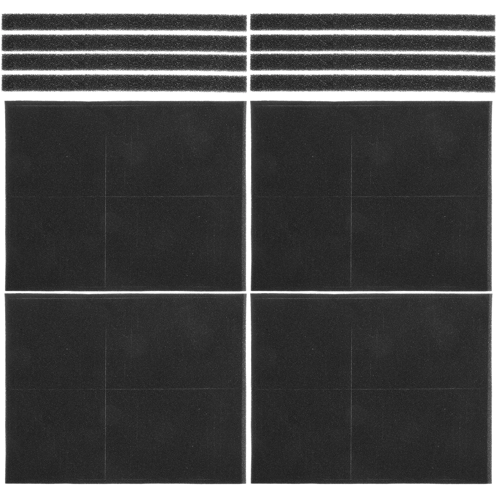 

492 Pcs Clothes Hanger Sponge Strips Anti-shedding Anti-skid Closet Supplies Adhesive Foam Anti-slip Coat Tape