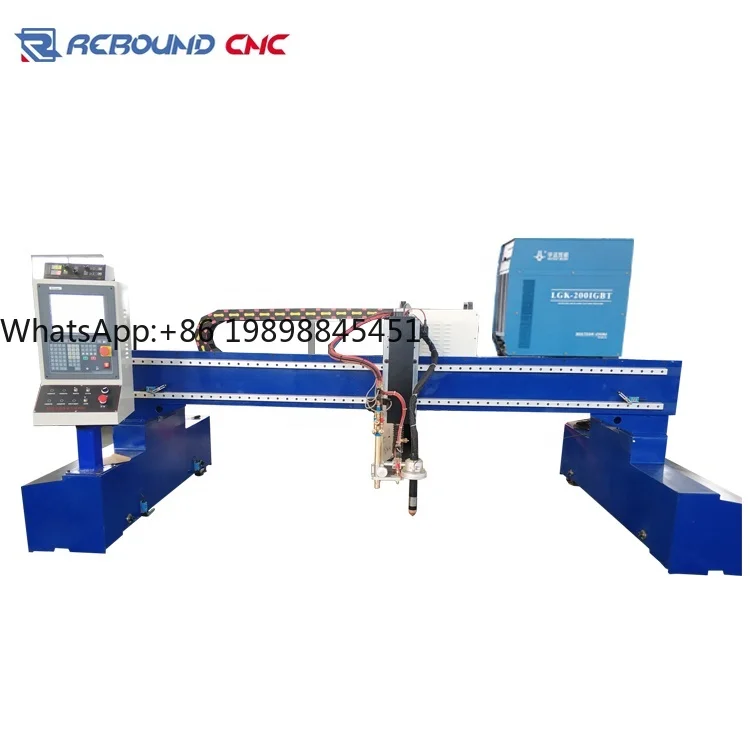Gantry Cnc Plasma- und Oxyfuel-Schneidemaschine mit mehreren Schneidbrenner