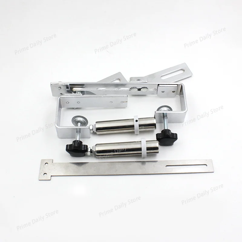 Computerized Sewing Auxiliary Elastic Holder, Waistband and Cuff Pulling Bracket for Trousers Processing