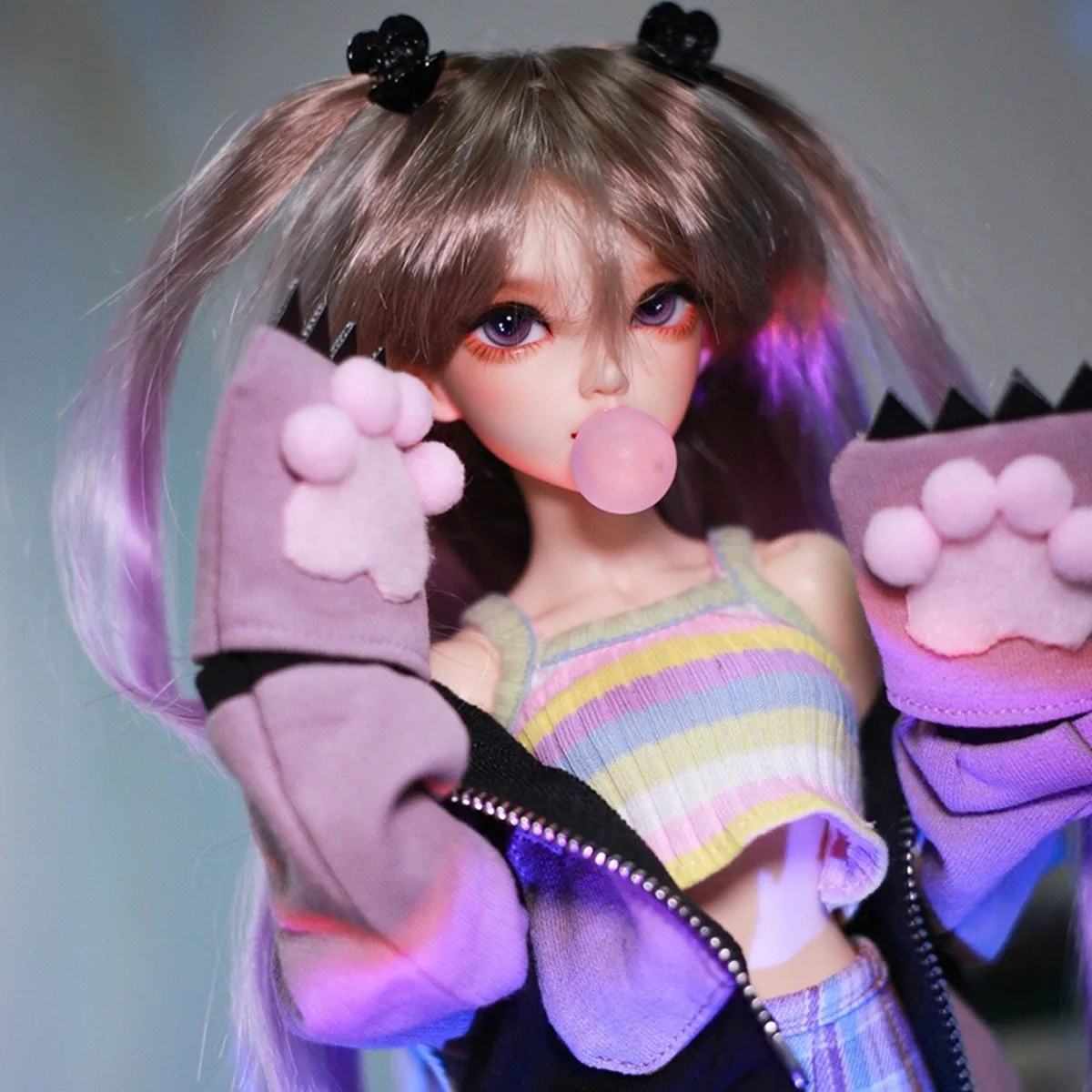 New 42cm BJD sd 1/4 female sd doll FL Minifee Chloe joint factory low price spot makeup