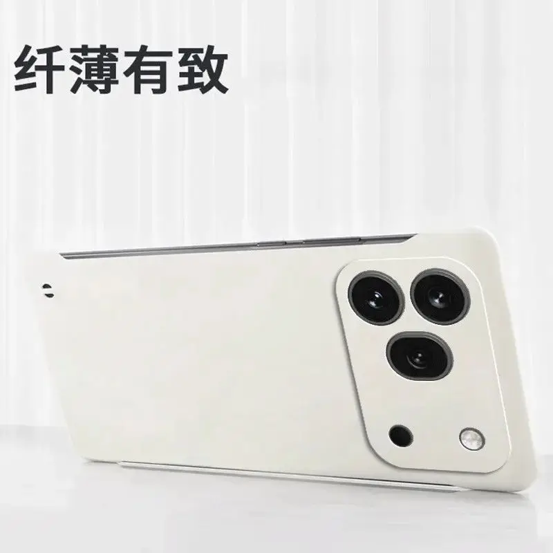 For Huawei Honor 600 Pro Honor600 Ultra Thin Frameless Skin Matte Hard PC Back Cover for Honor 600pro Shockproof Borderless Case