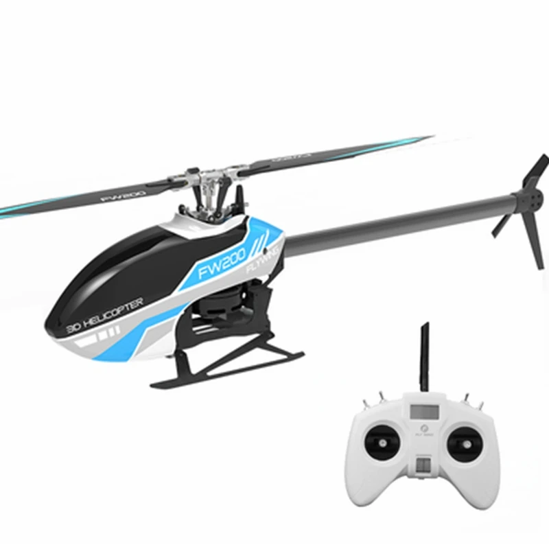 FLY WING FW200 6CH 3D Acrobatics GPS Altitude Hold One-key Return APP Adjust RC Helicopter RTF With H1 V2 Flight Control System