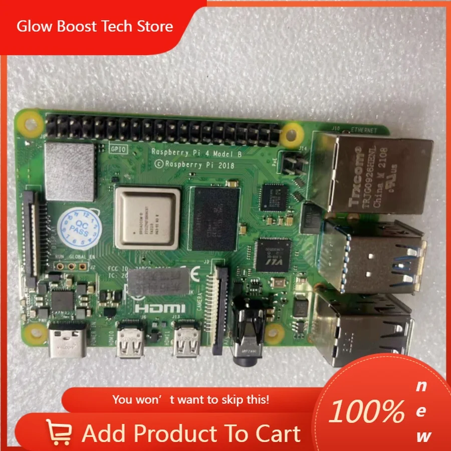 GBFor Pi4 4B 4G Modelo B 2G 4G 8G placa-mãe Raspberry pi4 4b