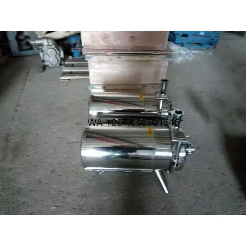 Wmwmnu SS304 SS316L Stainless Steel Sanitary Self Priming Centrifugal Pump for Syrup Oil and Wine