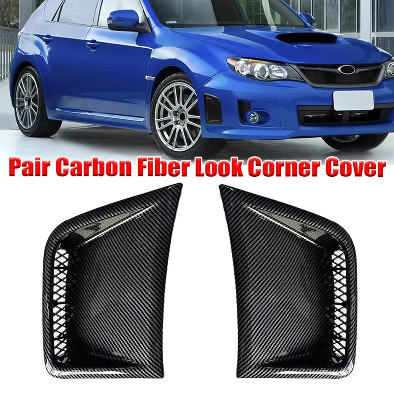 1/2 Pcs Front Bumper Bezel Corner Cover Trim Replacement Fit For Subaru Impreza WRX / WRX STI 2008-2014 57739FG010 57739FG020