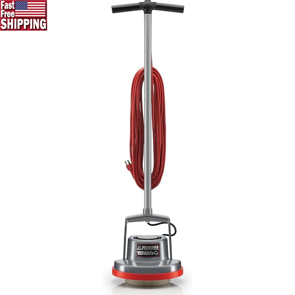 

Commercial Hard Floor Cleaner Multi-Purpose Orbital Drive Machine Deep Clean Carpets Tile Grout Concrete Easy Maneuver 50-Foot