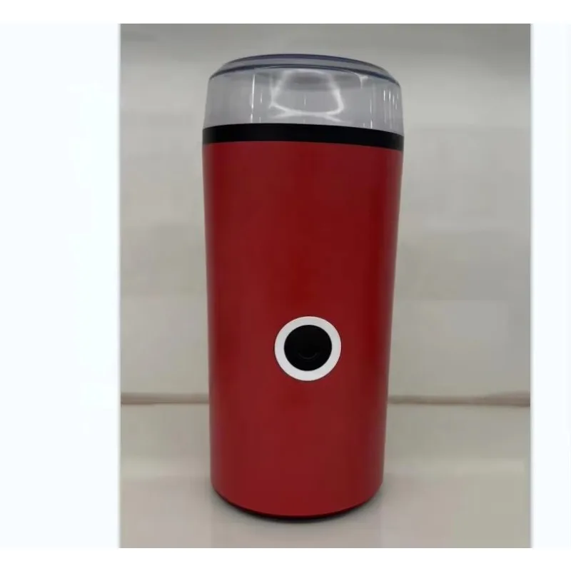 Plastic electric coffee grinder for beans, spices, etc