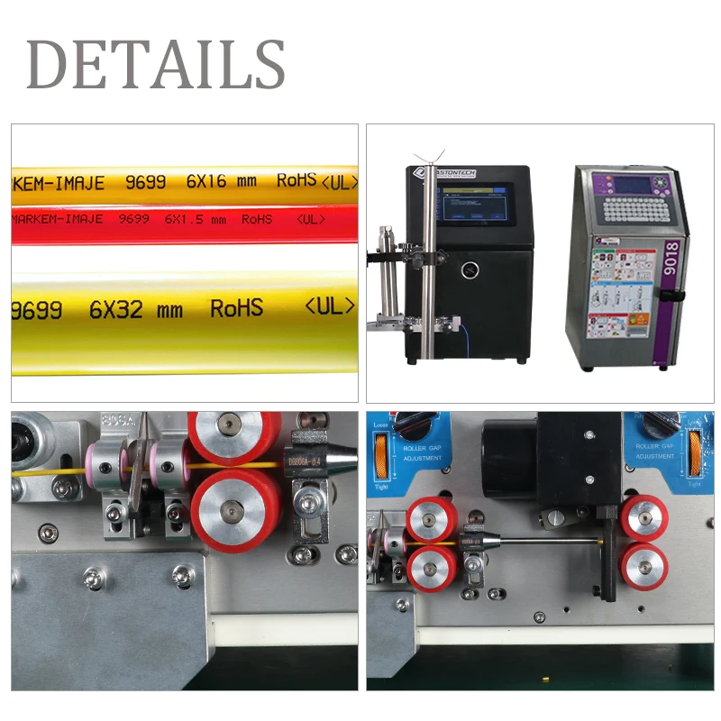 EW-3010+S Automatic Cable Stripping Cutting Machine Wire Stripping Machine With Intelligent Software Process Control System