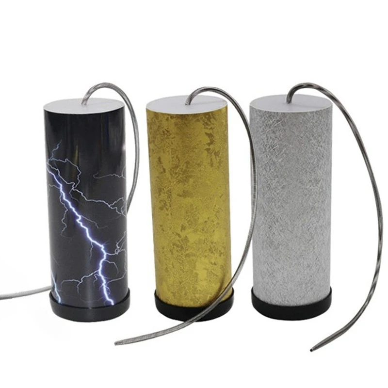 جلد الغنم الرعد طبل الربيع الأطفال الرعد أنبوب المحمولة تقليد الرعد تأثير الصوت أورف أدوات الأداء الدعائم