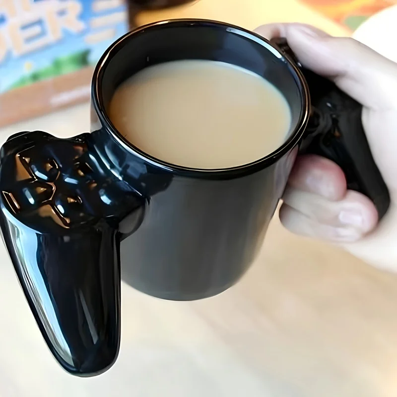 1pc 11oz Creative Game Handle Coffee Mug Game Controller Coffee Mug Gift For Gamer Weird Coffee Mugs Collector Drinkware Gifts