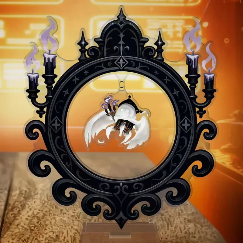 Акриловые фигурки-стенды по мотивам мультфильмов Anime для Cookie Run Kingdom: Белая Лилия, Кукли, Сайлент Солт. Акриловая качающаяся подставка-стенд. Подарок.