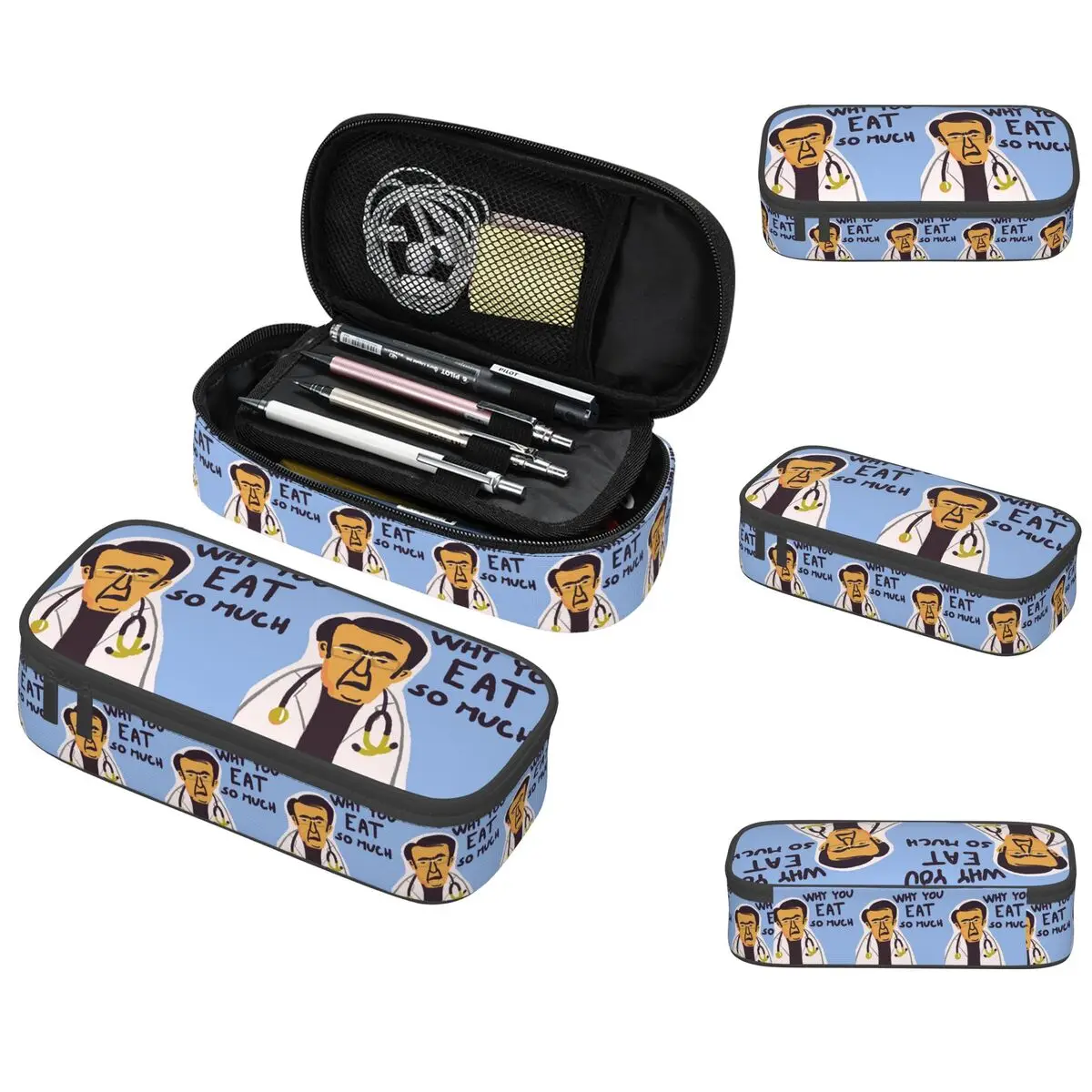 

Dr Nowzaradan Dr Now From My 600-lb Life Why You Eat So Much Pencil Case School Pen Box Pencil Bag Stationery Pen Holder Bag
