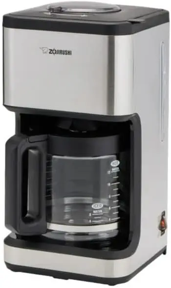 

Stainless Black Classic Coffee Maker with Durable Brew System for Home Use