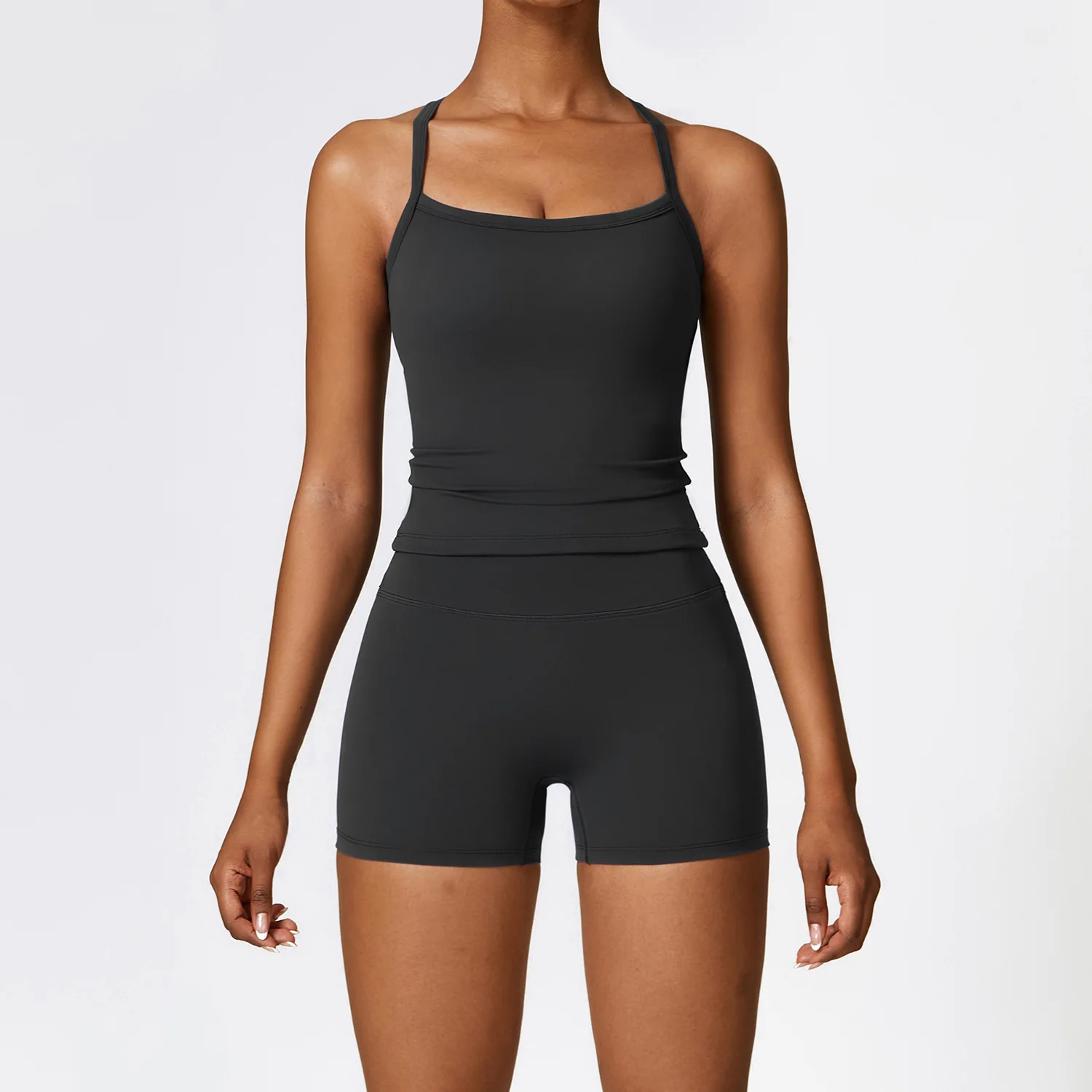 Yoga Suits High-end Outdoor Running Quick-drying Sportswear for Women Slim and High-elastic Fitness Clothes