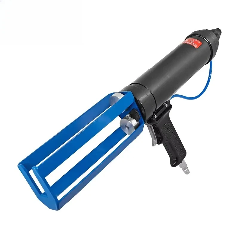 400ml 600ml Pneumatic Caulking Gun Two Component AB Cartridge Air Powered Sealant Dispenser Tool