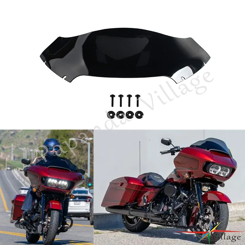 

Ветровое стекло для мотоцикла с креплением на винтах для Harley Touring Road Glide FLTRX 2015-2023, восемь цветовых вариантов, 7-9 дюймов.