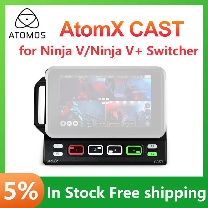 

Atomos AtomX CAST for Ninja V/Ninja V+ Switcher