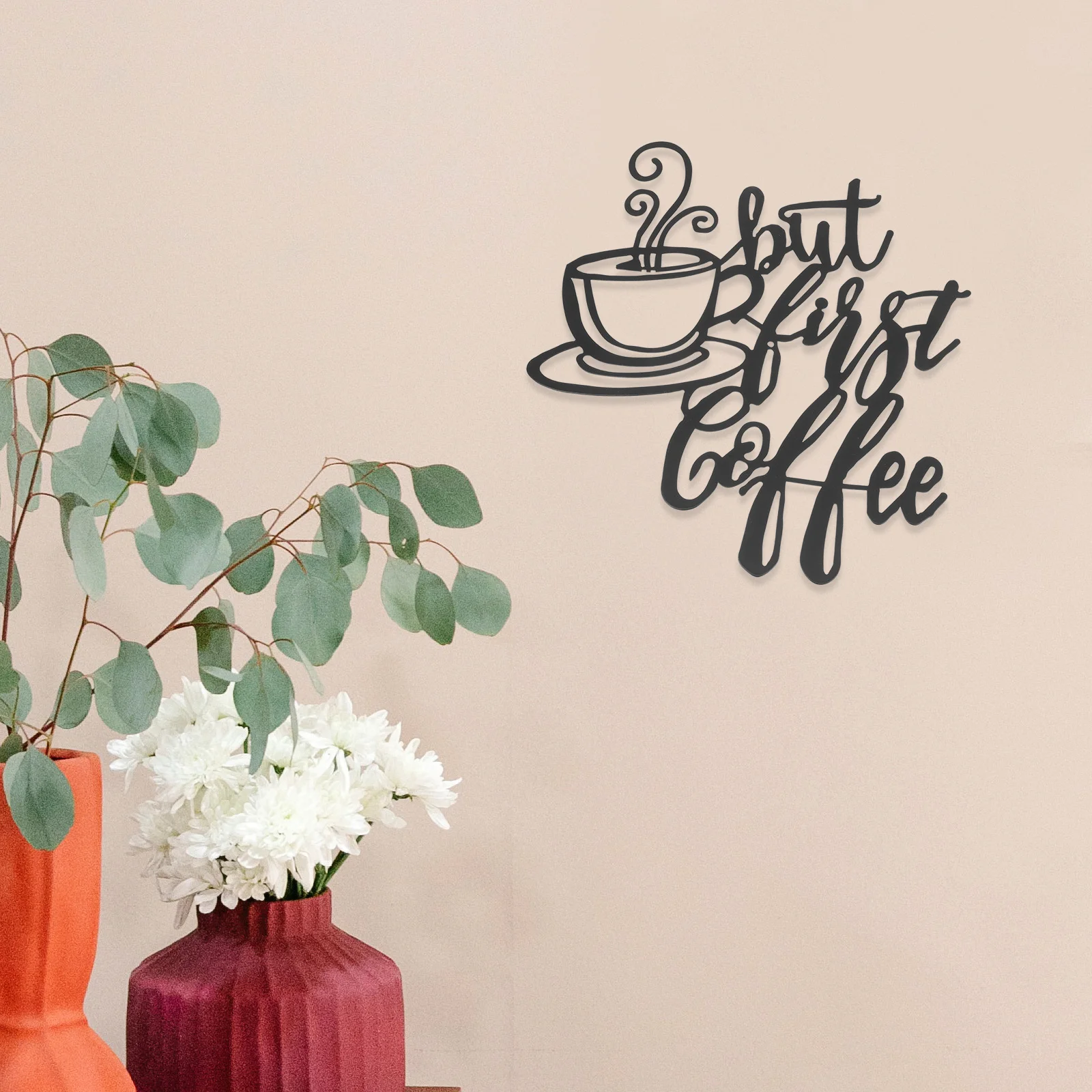 

Metal Letter Decoration Alphabets Hanging Iron Craft Coffee Wall Pendant Indoor Retro Shop