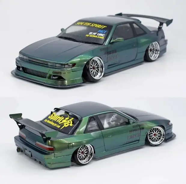 透明ボディシェル 1/10 オンロードドリフト フラット 4K hpi s14