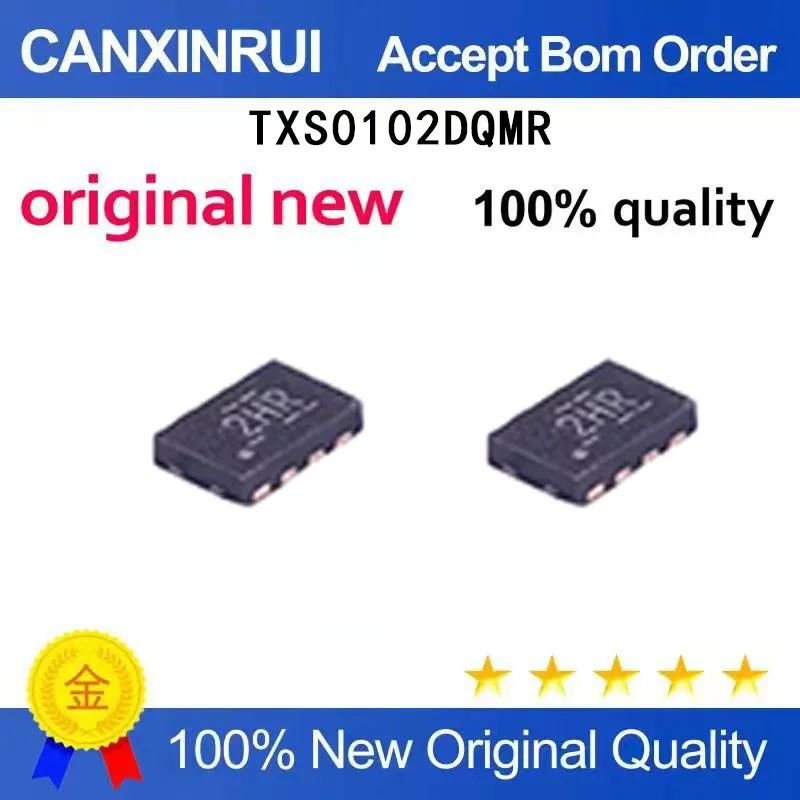 (5-100 Pieces) Original chip TXS0102DQMR X2SON-8 logic chip IC TI TXS0102
