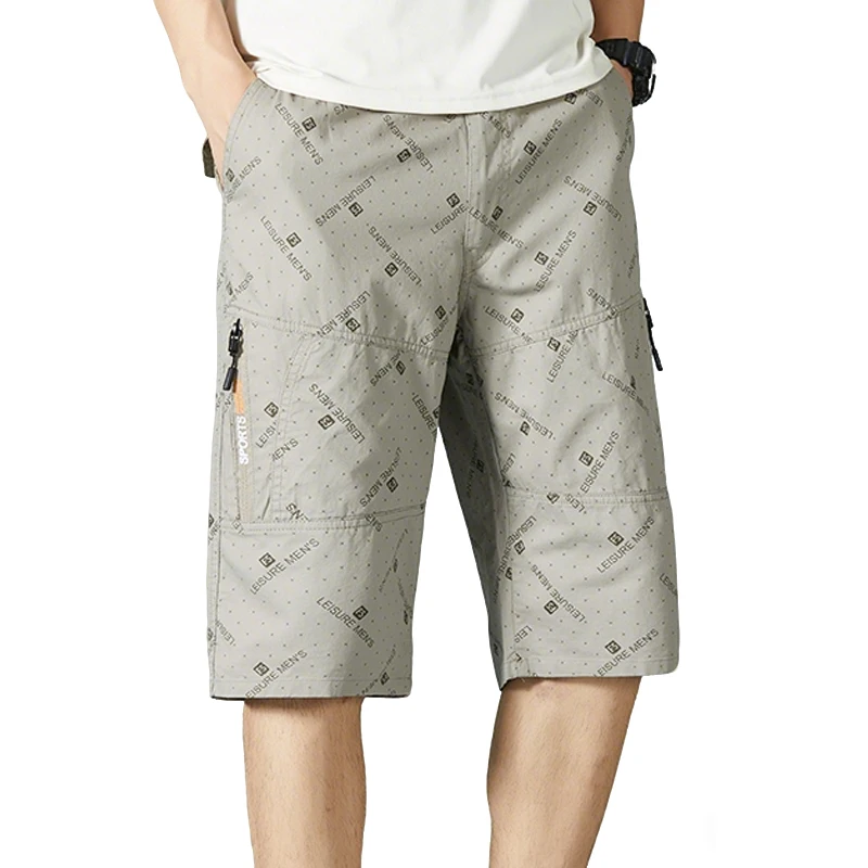 

Summer Fashion Letter Printing Shorts Pants Men's Casual Loose Shorts For Outdoor Climbing Camping Army Tactical Pants