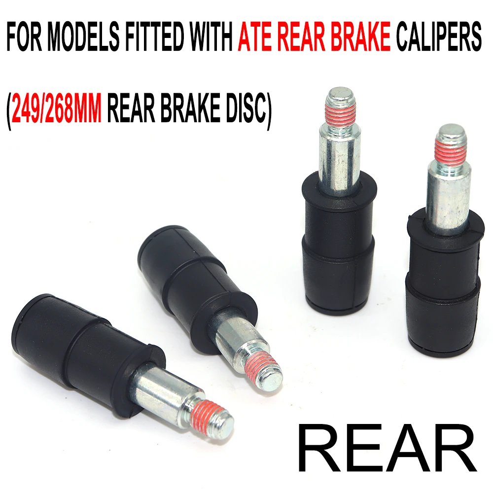 

Rear Brake Caliper Slider Guide Pins Bolt Kit For Peugeot 308 T9 Left Right Rubber Sleeve 2014 2015 2016 2017 2018 2019 2021