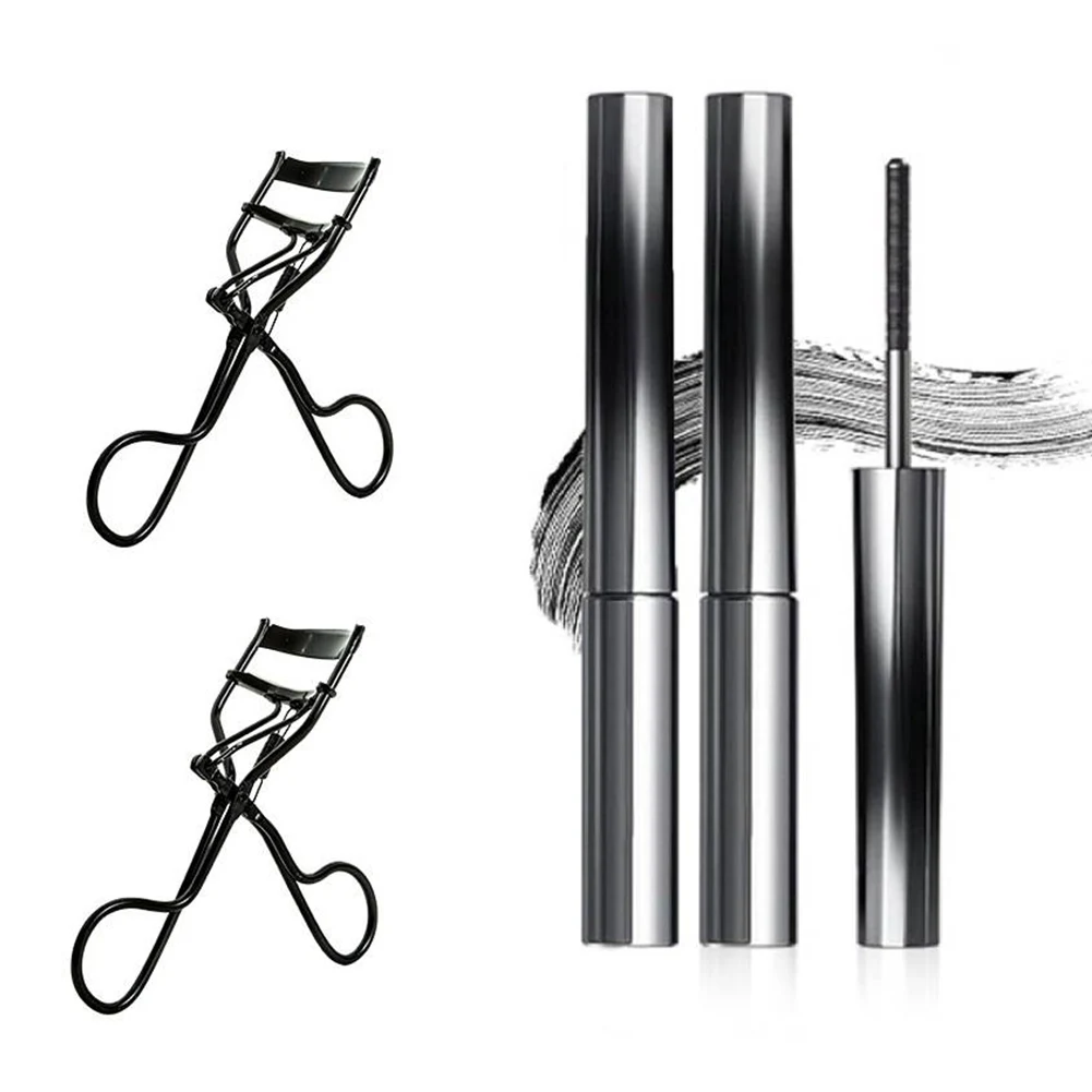 洗えるメタルマスカラ まつげカーラー付き アイロンワンドマスカラ 防水メタルマスカラ 長持ちし、汚れにくい