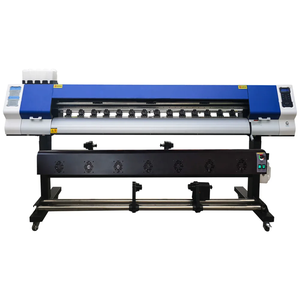 JC PRINT 1.9M 1.8M 1800mm 1850mm I3200 XP600 Head Sublimation Printer Printing Machine Digital Inkjet Eco Solvent Printer