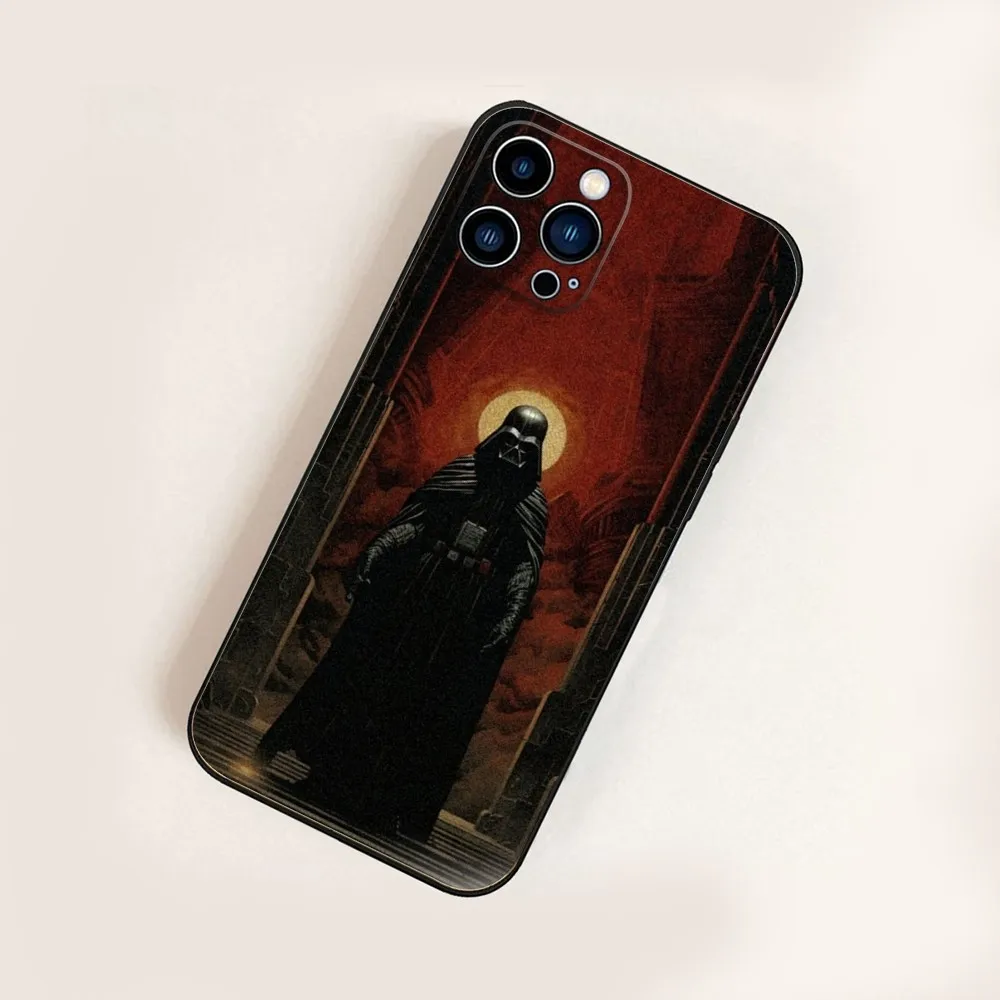 Cool A-Anakin S-Skywalker Phone Case For iPhone16,15,14,13,12 Mini 11 Pro XR,X,XS,MAX 7,8 Plus Silicone Cover Soft Black