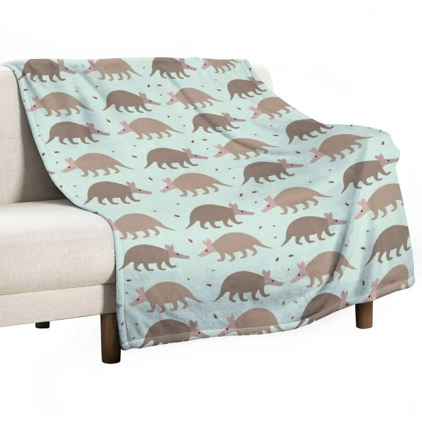 

Aardvark Pattern Throw Blanket Extra Large Throw Stuffeds Furry Baby Blankets