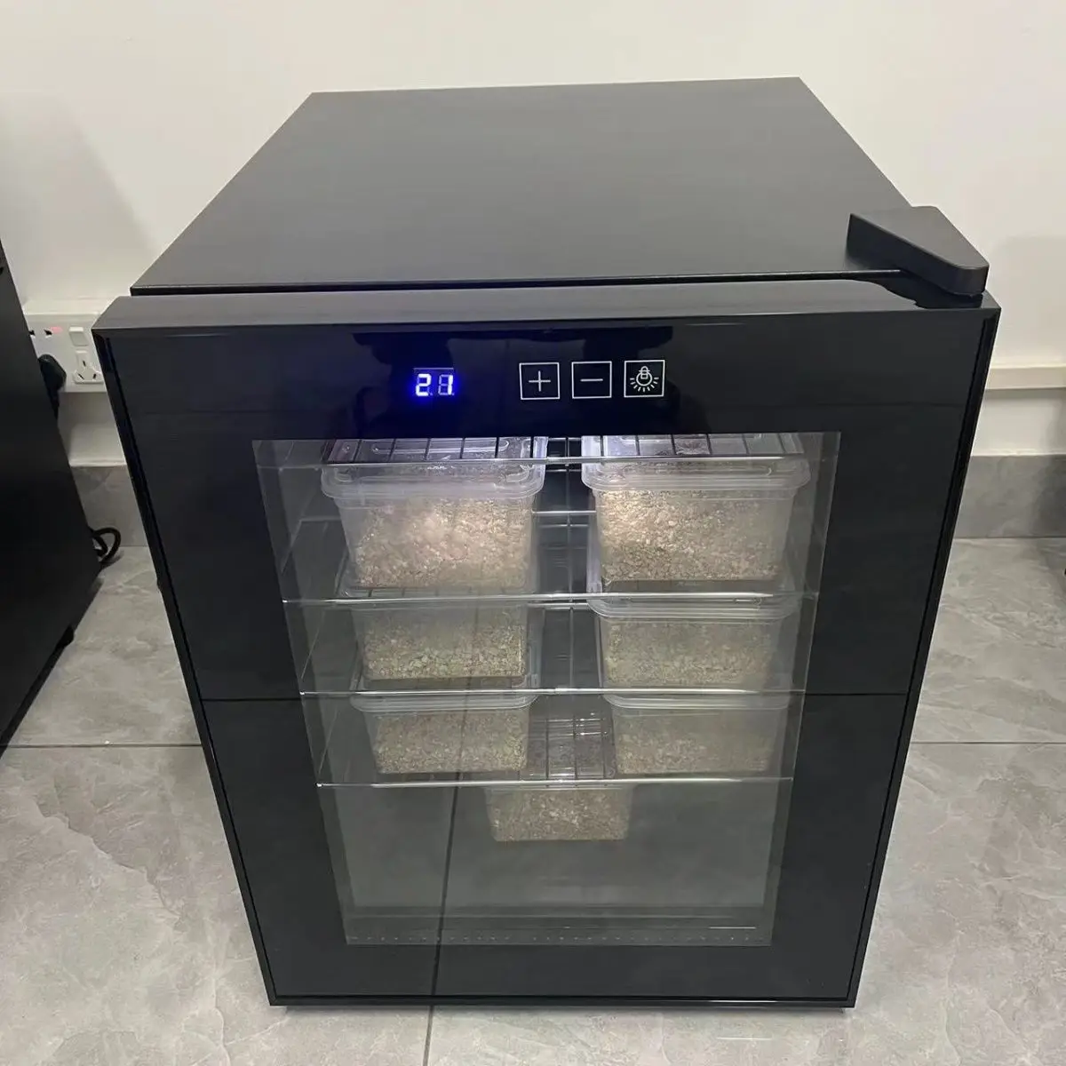 Fully Automatic Intelligent Temperature Control Incubator Egg Hatching Machine For Pet Reptiles Gecko Tank Egg Incubators