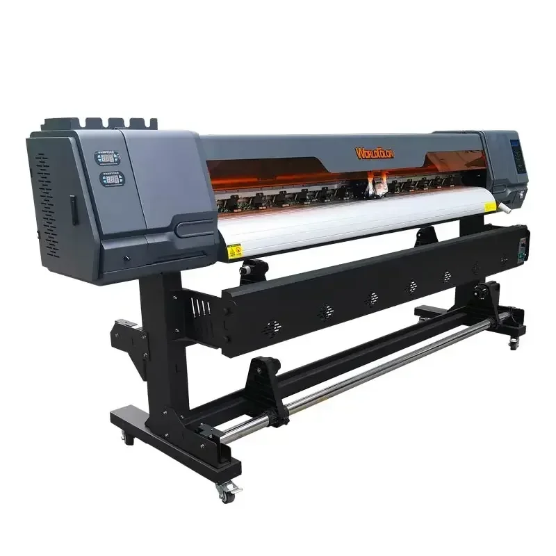 1.8m Best Sale Eco Solvent Printer I3200 Print Head Professional Large Format Inkjet Printer For Advertise Printing Machine