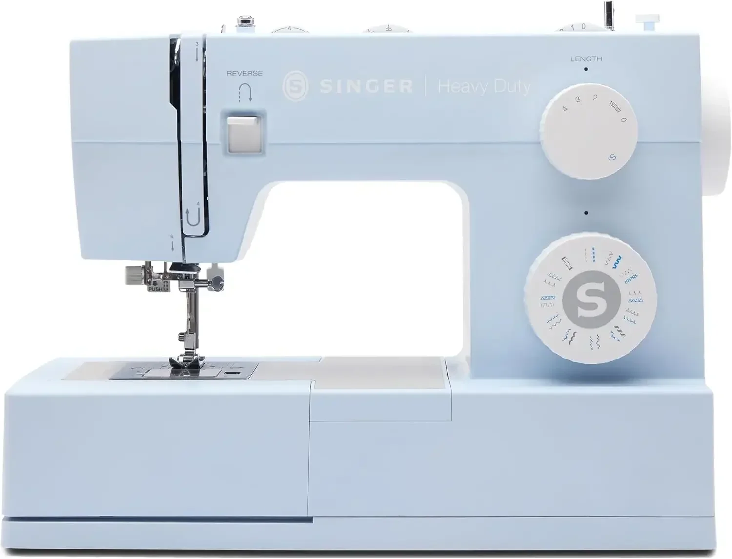 

Meltwater Blue High Speed Sewing Machine with Accessory Kit | Strong Motor With Enhanced Piercing Power
