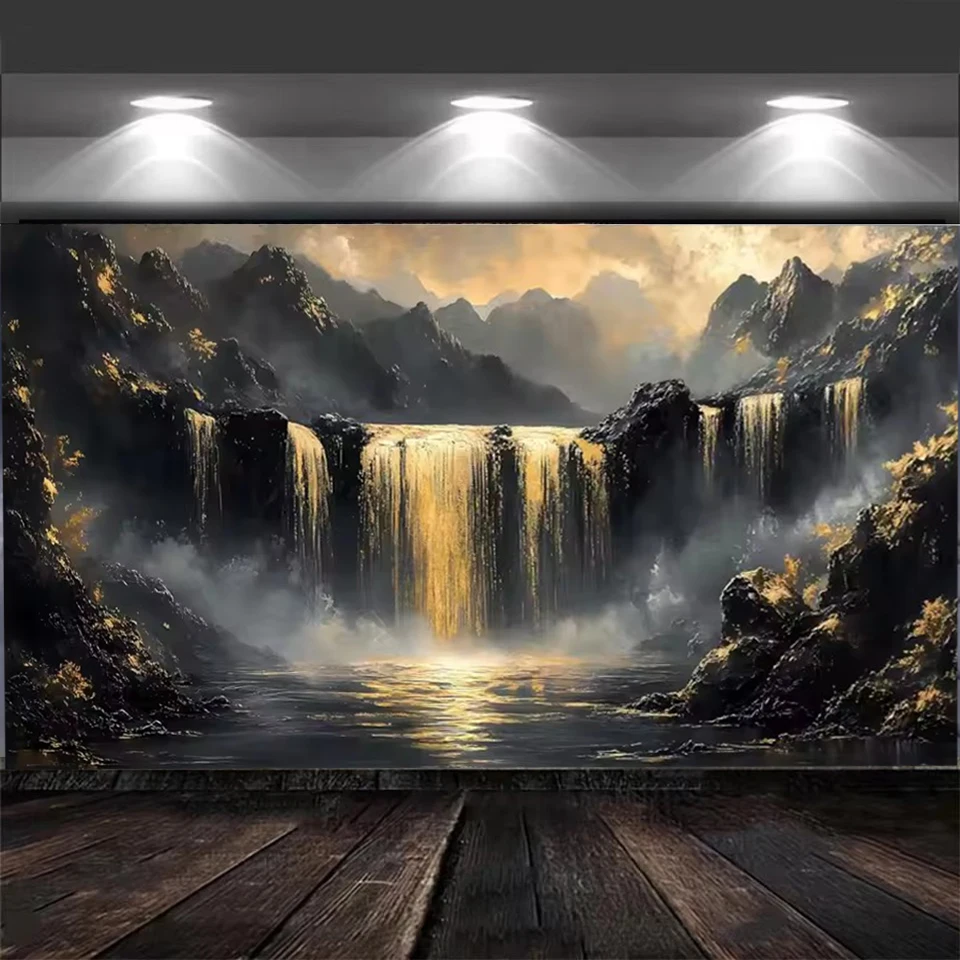 

DIY 5D Diamond Painting Moon Tree Full Round Mosaic Landscape Flower Diamond Embroidery Art Rhinestone for Home Decor