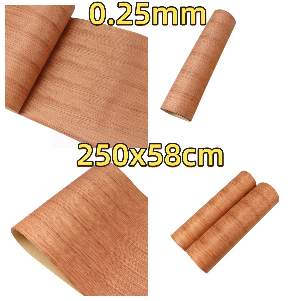 

Natural Spliced Red Rosewood Veneer, 0.25mm, 250x58cm, For Hotel Lobby Wall Decoration & Book Cover.(Backing Non-woven Fabric)