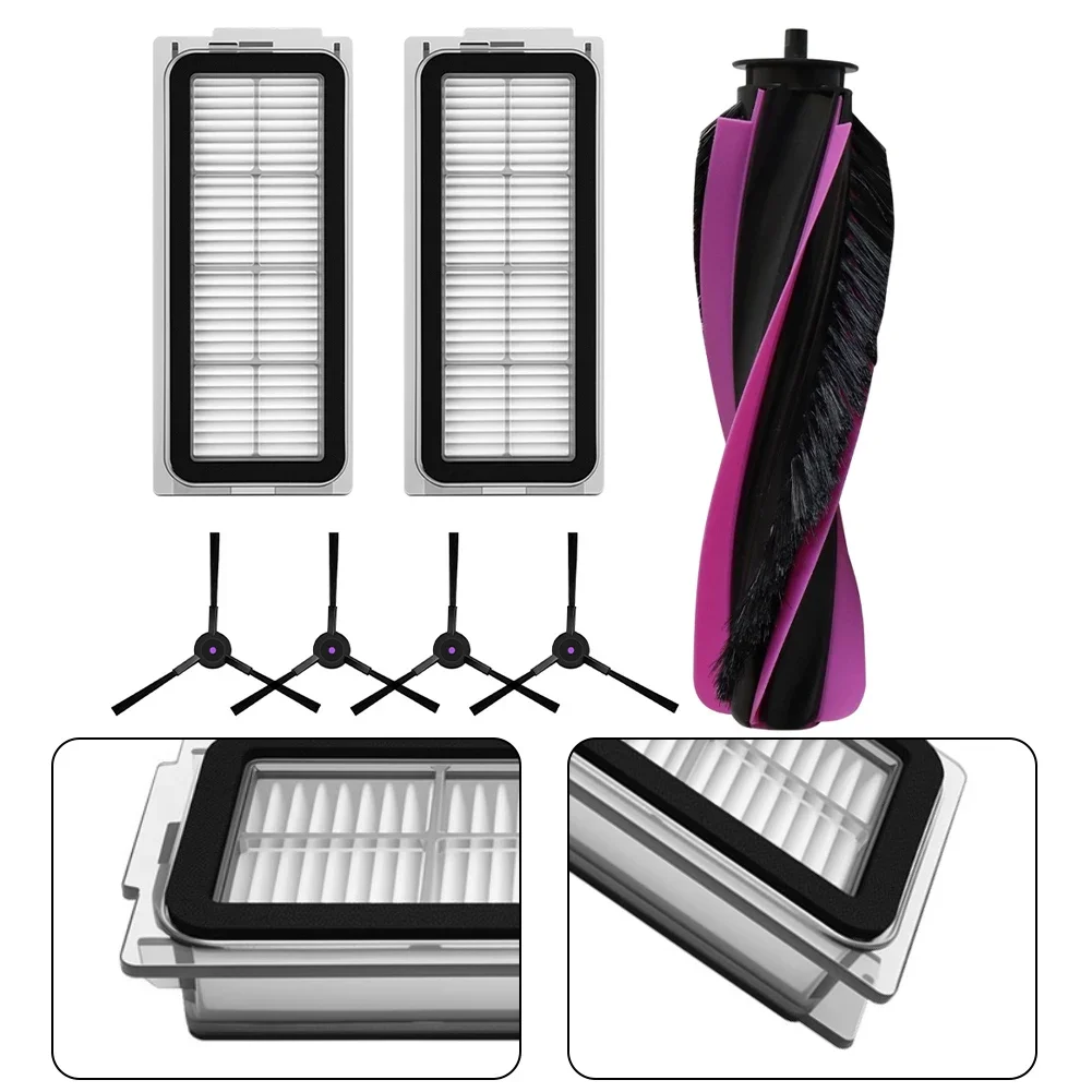 

1 Set For-Airbot Main Side Brush Filter For Airbot L50 Master Robot Vacuum Cleaner Replacement Accessories Cleaning Parts