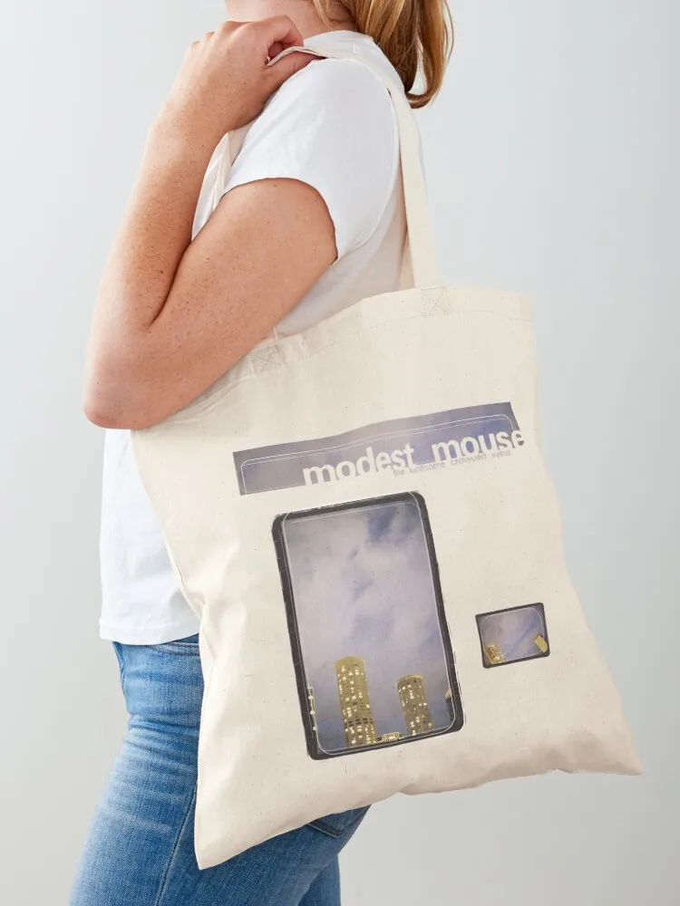 Modest Mouse - The Lonesome Crowded West Tote Bag shopping cart bags bags for women large tote bag tote bags cloth