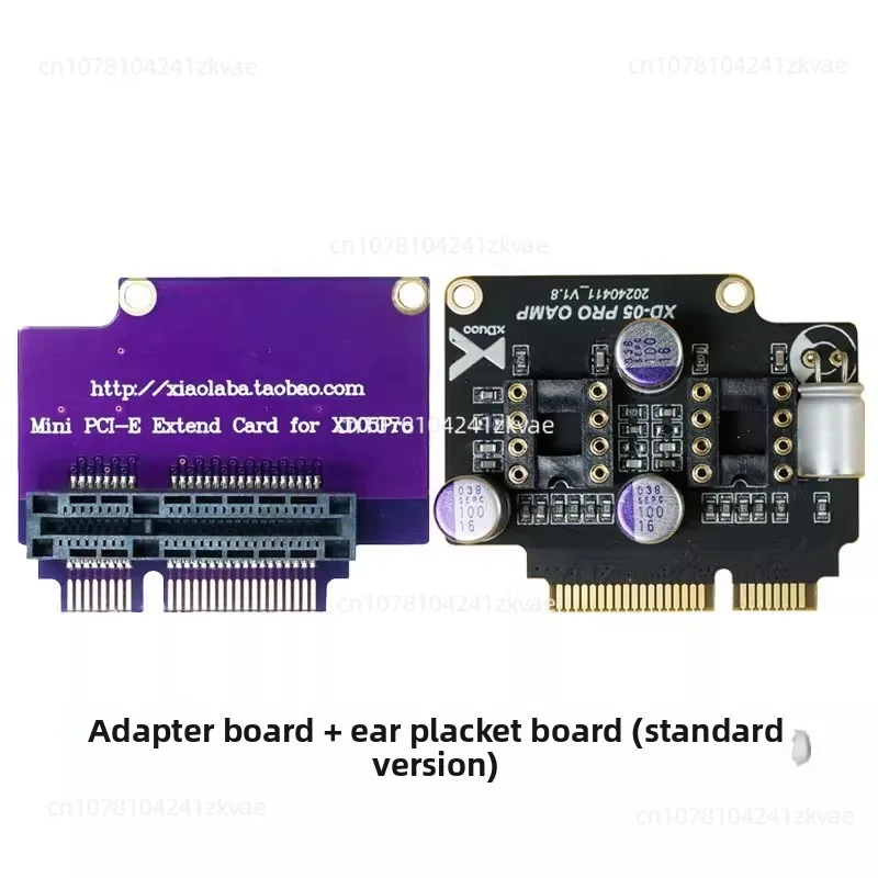 XD05Pro OAMP فك سماعة مجلس مكبر للصوت القياسية Mini PCI-E تمديد بطاقة محول ل Xduoo XD05 PRO بدون Op Amp