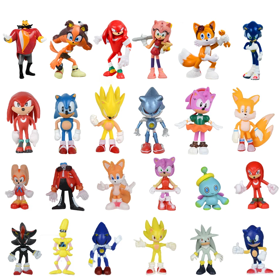 Hot Set Sonic Figur…