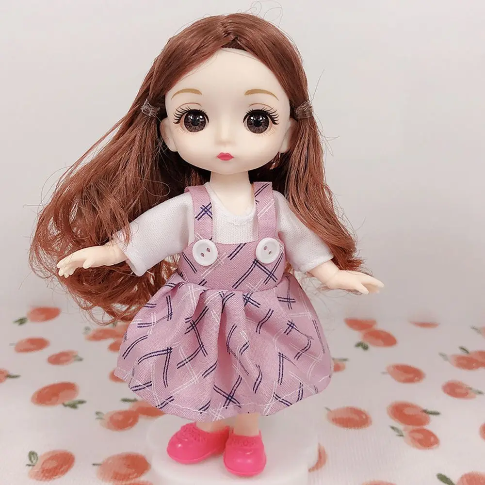 DIY Wedding Party Dollhouse Handmade  Outfit Changing Dressing Game 16~17cm Dolls Dresses  Clothes and Accessories
