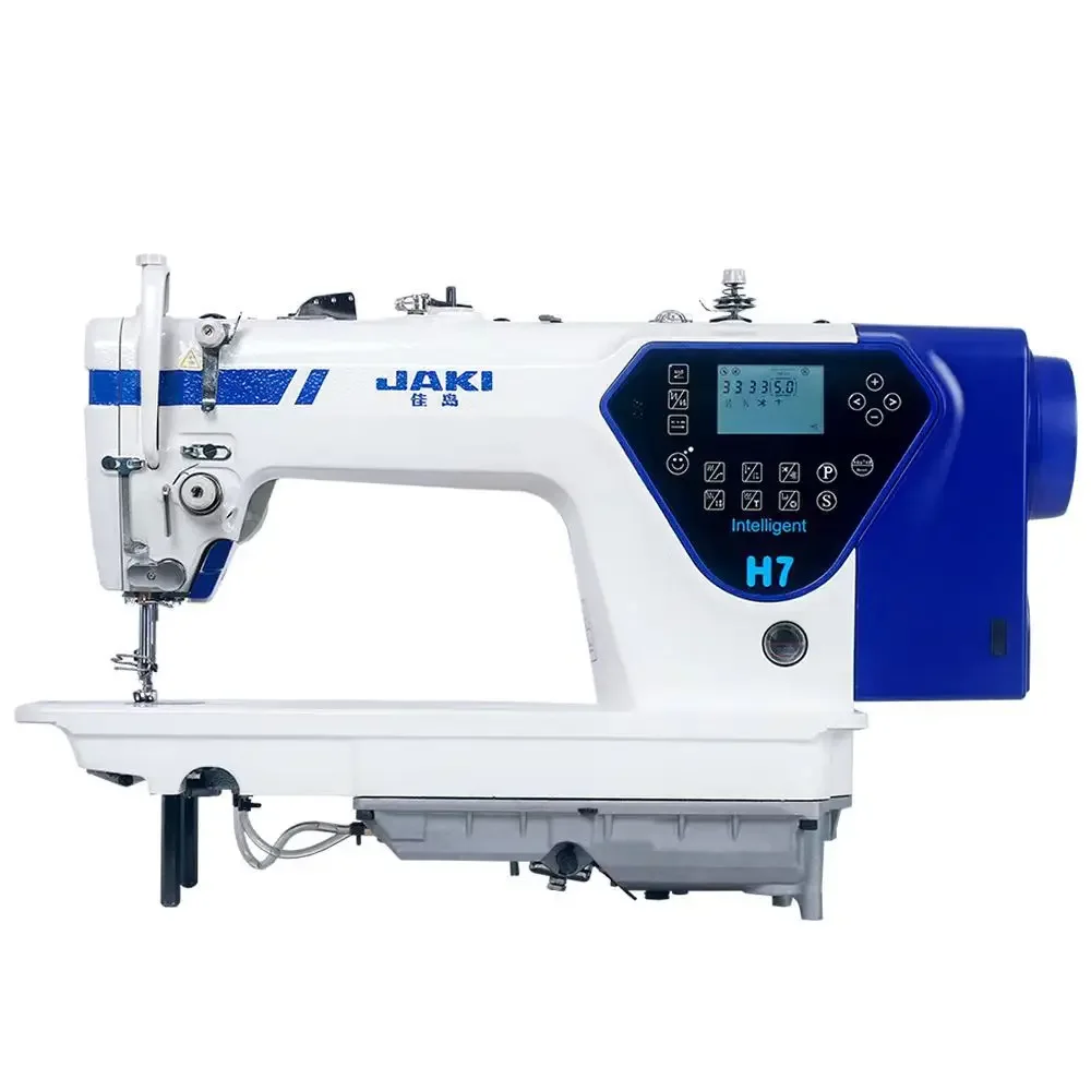 

New JUKI H7-5S1 Computer Lockstitch Sewing Machine for All Fabric Thickness Auto Trimmer Reverse Electronic Clip Foot Lifter