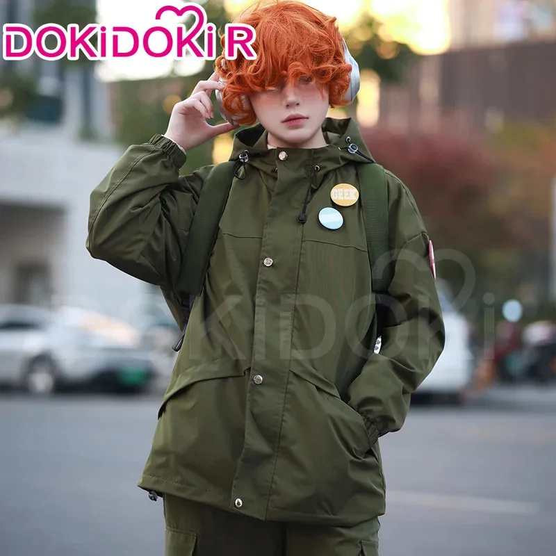 

qq28LQКостюм короткого аниме【S-2XL】Dokidoki-R Мужской короткий рюкзак Geekboy Трусики больших размеров Мужской косплей