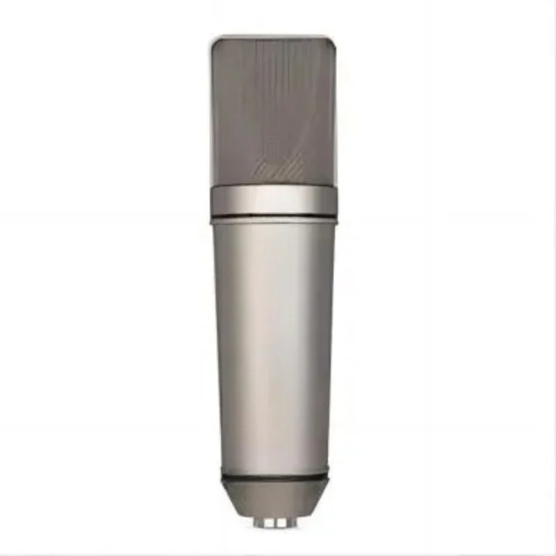 

Professional U87AI Handheld Microphone 48v Wired Venom Magnetic 34mm Large Diaphragm for Recording and Podcasting