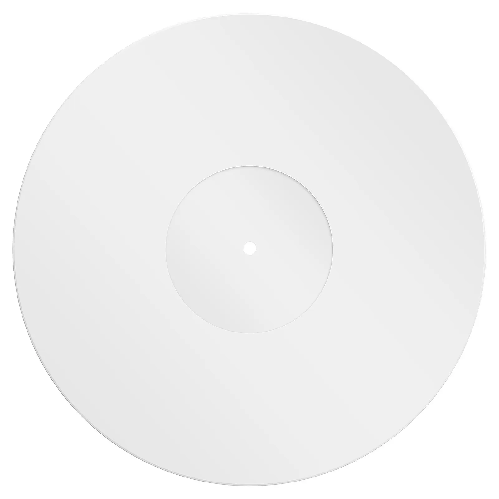 Acrylic Vinyl Slipmat Turntable Slipmats Turntable Record Pad Inch White Player Non Protector Anti Static