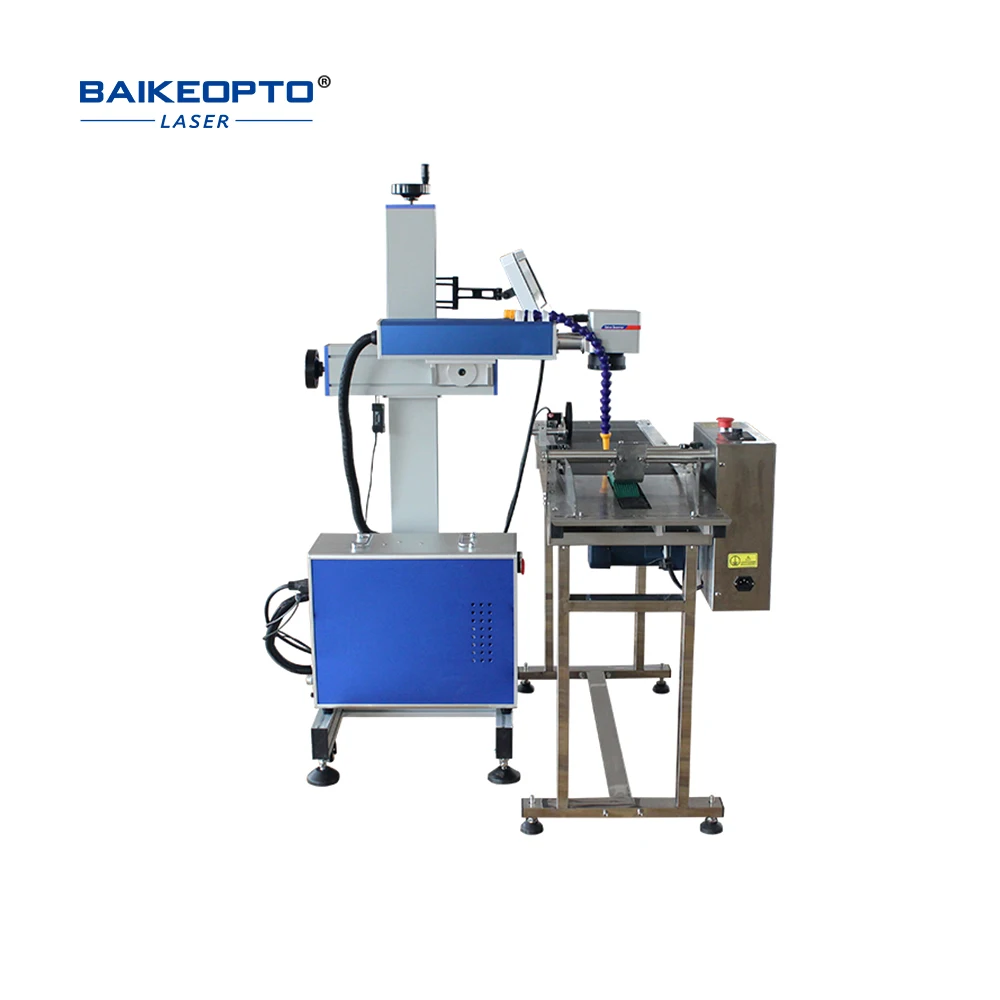 Yinghe 20W Fiber Laser Marking Machine Laser Marker on Metal Stainless Steel Laser Marking Machine for Logo Hardware or Jewelry