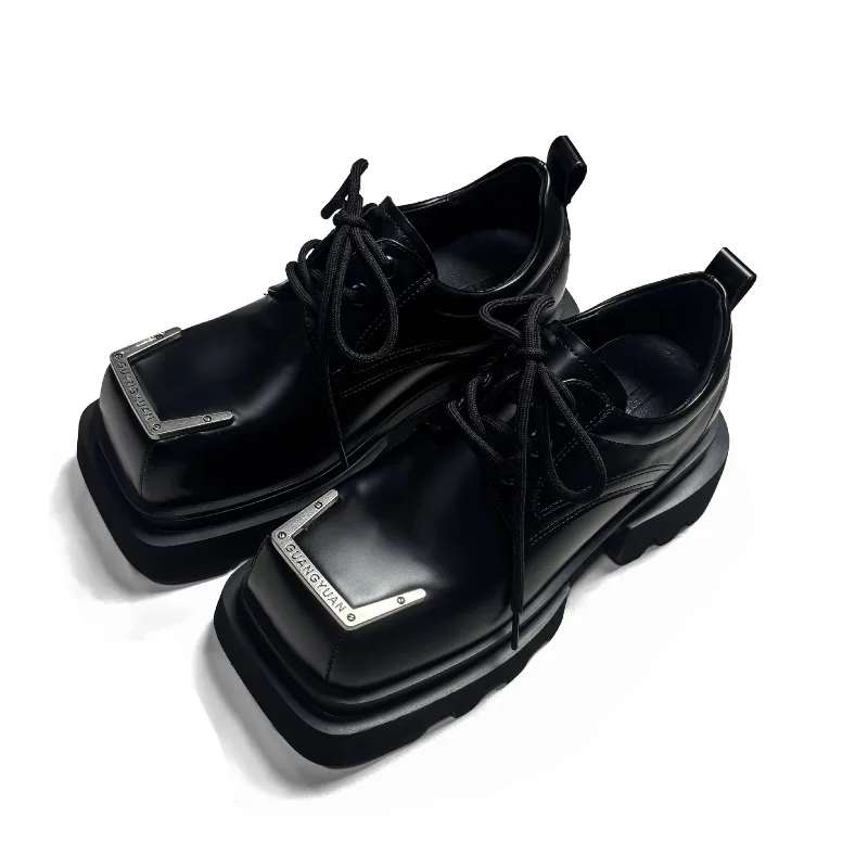 

Luxury Brand Men's Shoes Fashion Woman Shoes Couple Style Sneakers Women 2026 Autumn Comfortable Non-slip Leather Shoes Zapatos