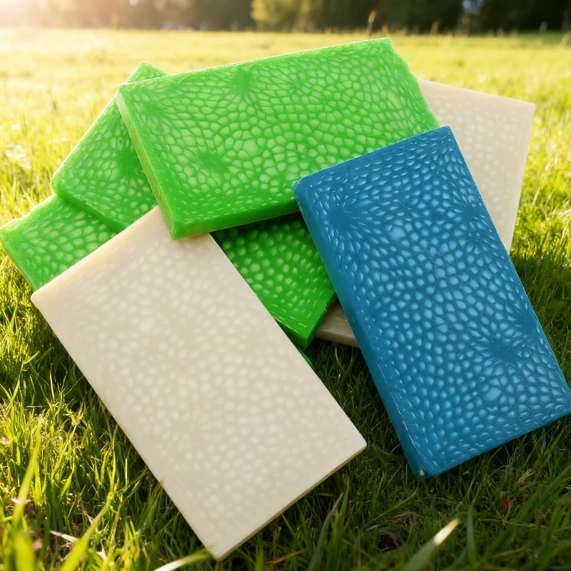 موازين مقبض السكين منقوشة بمقياس مادة الراتنج - مواصفات 120 × 38 × 8 مم لصناعة مقبض السكين المحلي بنفسك